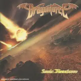 Обложка альбома Dragonforce «Sonic Firestorm» (2004)