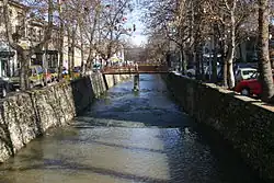 Река Драгор в центре города Битола