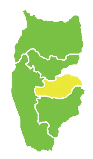 Район Дурейкиш на карте