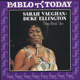 Обложка альбома Сары Воан «Duke Ellington Song Book Two» (1980)