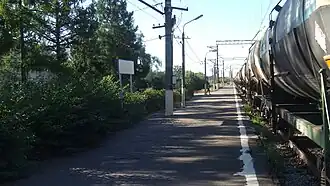 Восточная платформа, вид на юг.