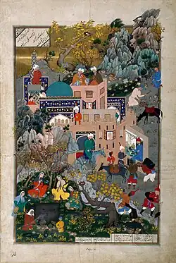 Дуст Мухаммад, История Хафтвада и Червя, л. 521v