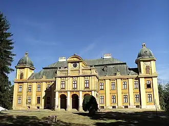 Дворец графов Пеячевичей — последний очаг немецкой обороны в Нашице