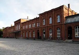 Вид вокзала