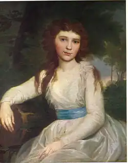 На портрете работы В. Л. Боровиковского