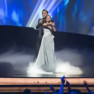 Софо Геловани & Нодико Татишвили в Мальмё (2013).