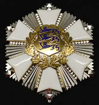 Звезда 1-й и 2-й степени, с 1994 г.