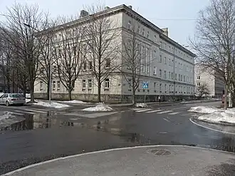 Перекрёсток улиц Туулемаа и Лыйме