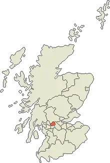 Ист-Данбартоншир на карте