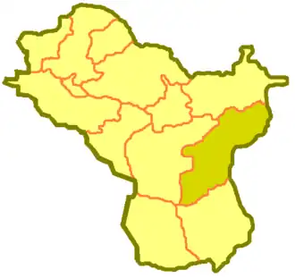 Маркакольский район на карте