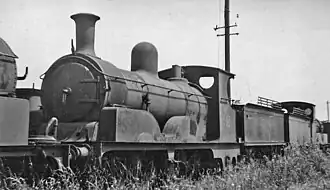 Списанный A12 class № 555 (1946 г.)