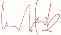 Изображение автографа