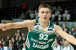 Улановас с составе «Жальгириса» в 2015 году