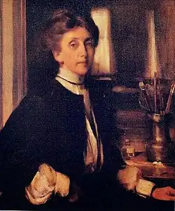 Автопортрет, 1909 год