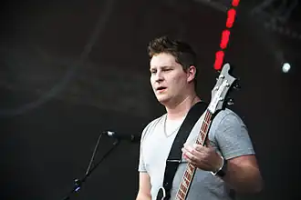 Рассел Лич на фестивале
* Eurockéennes в 2007 году