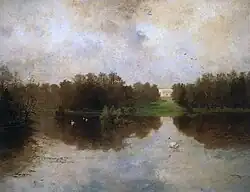 Замковый пруд поблизости от Тервюрена