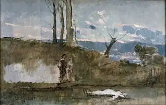 Офелия, 1860-1871, Прадо.