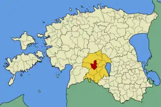 Пярсти на карте