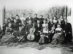 Эстонская песенно-музыкальная группа деревни Курулу-Кипчак, 1900 год