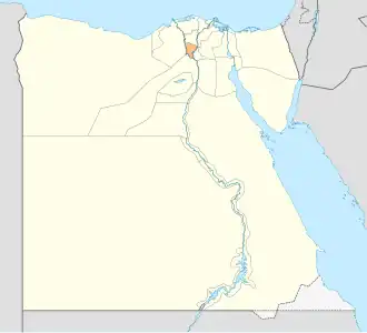 Минуфия на карте