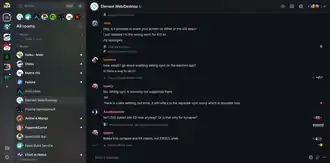 Скриншот программы Element.io