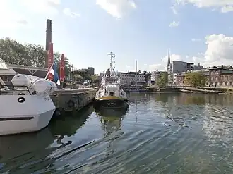 Судно «Elina» в Рыбной гавани, 2016 год