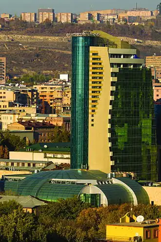 Elite Plaza Business Center from the Golden Market rooftop