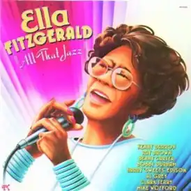 Обложка альбома Эллы Фицджеральд «All That Jazz» (1989)