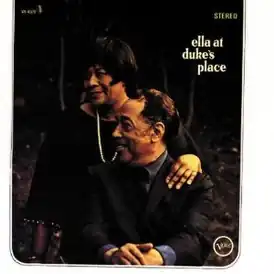 Обложка альбома Эллы Фицджеральд и Дюка Эллингтона «Ella at Duke’s Place» (1965)