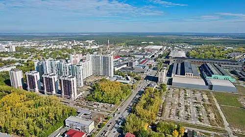 Вид на ул. Фронтовых Бригад