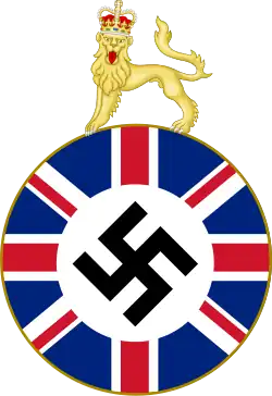 Эмблема британского движения Имперская фашистская лига (1929—1939)