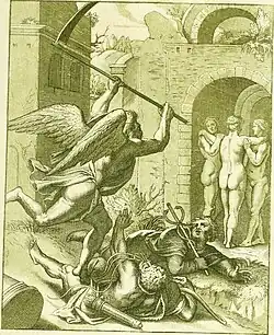 С. Мулинари. (По оригиналу Отто ван Веена). Три грации. 1777, б., офорт, акватинта