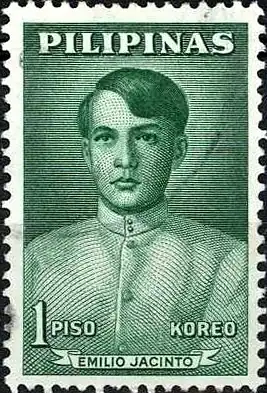Эмилио Хасинто на почтовой марке Филиппин. 1963 г.
