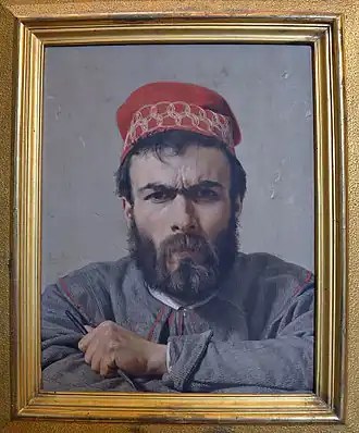 Портрет Эмилио Дзокки кисти худ. Рафаэлло Сорби