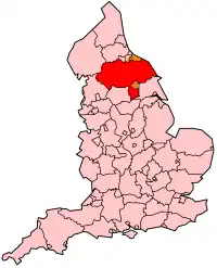 Норт-Йоркшир на карте