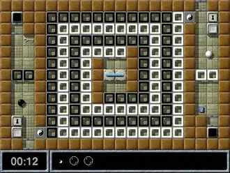 Снимок экрана 133 уровня Enigma: Double-Spiral