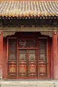 Дверь в Запретном городе (Пекин, Китай)