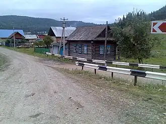 Въезд в деревню