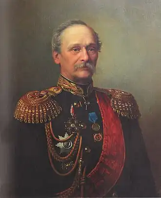 Портрет контр-адмирала Алексея Павловича Епанчина,1883 г. (ЦВММ)