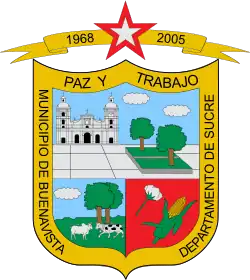 Герб муниципалитета Буенависта (Колумбия)