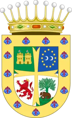 Герб графов де Консуэгра