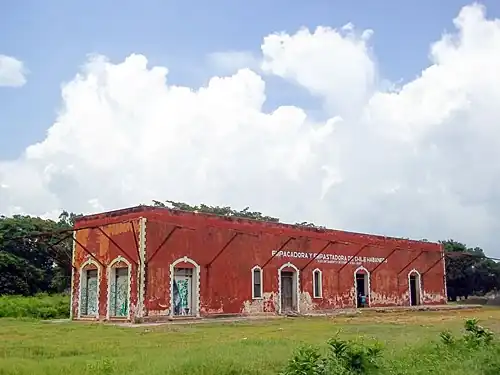 Бывшая ж/д станция в Эспите