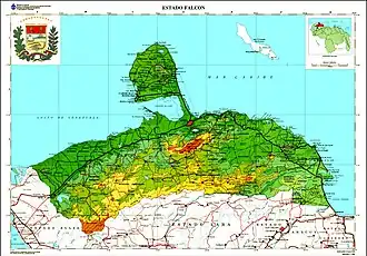 Фалькон на карте