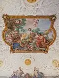 Лето. Фреска плафона Виллы Фальконьери, Фраскати