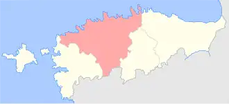 Ревельский уезд на карте