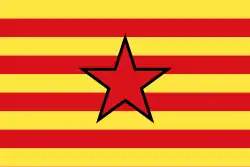 Эстелада арагонеза (кат. Estrelada aragonesa) — арагонский националистический флаг