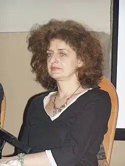 Шиц на лекции в Синагоге Купа, Фестиваль еврейской культуры в Кракове (2008)