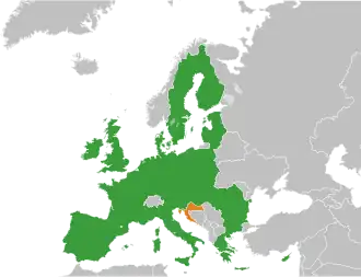 Хорватия и Европейский союз
