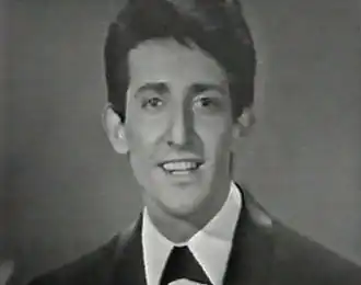 Мардель выступает на конкурсе песни Евровидение 1965 года