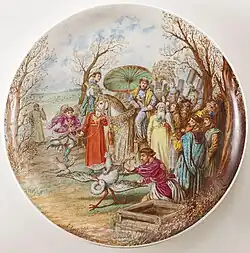 Историческая сцена из русской жизни.